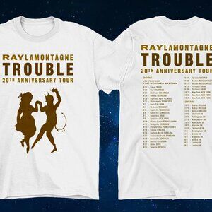 2 Sides Ray LaMontagne 20 Years 2025 2026 Tour Shirt 181